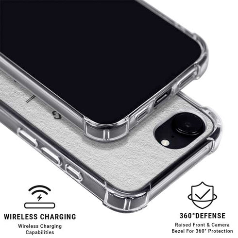 NHL Winnipeg Jets Black Text iPhone 16e Clear Case
